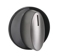 Neff Cooktop Hob Control Knob Dial Silver Chrome & Black Gas Electric Induction