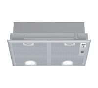 Neff D5655X1GB cooker hood Built-in Metallic, Silver 618 m³/h