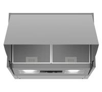 Neff D64MAC1X0B cooker hood Semi built-in (pull out) Silver 625 m³/h