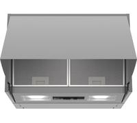 Neff D64MAC1X0B cooker hood Semi built-in (pull out) Silver 625 m³/h