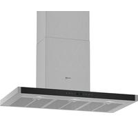 Neff D95BMP5N0 Cooker Hood N70 / 90 cm/Exhaust or Recirculation/Energy Efficiency A/Stainless Steel/Black
