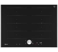 Neff, Home Connect T67TTX4L0 Self-contained Flex Induction Hob with Twist Pad Control, N90, Width 70 cm, Black with Frame