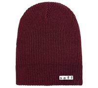 Neff Men's Neff Daily Beanie Hat Maroon One Size, Maroon, One Size UK