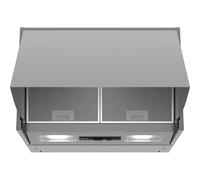 Neff D64MAC1X0B cooker hood Semi built-in (pull out) Silver 625 m³/h