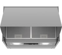 Neff D64MAC1X0B cooker hood Semi built-in (pull out) Silver 625 m³/h