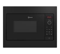 Neff HLAWG25S3B microwave Black Solo microwave Built-in 20 L 800 W