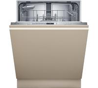 NEFF N30 S153HTX02G Fully Integrated Dishwasher, 60cm, Info Light | 5 programmes, Normal baskets, 5 options, 46dB, 9L, 3/6/9 time delay, 13 place settings, Polinox