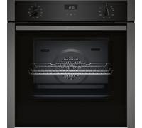 Neff N50 B3ACE4AG3B Slide and Hide Electric Single Oven - Graphite
