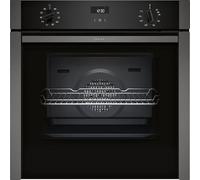 Neff B3ACE4AG3B N50 Slide & Hide 60cm Built-In Single Oven - Graphite Grey