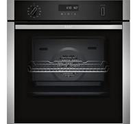 Neff N50 B6ACH7AN7B Black/Stainless Steel Built-In Pyrolytic Single Oven