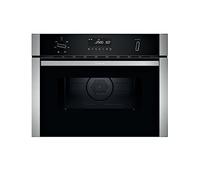 NEFF N50 C1AMG84G0B Microwave Oven with HotAir function, LCD Display and Control Dials, 60 x 45cm, Graphite Grey