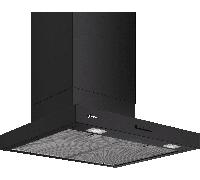 NEFF N50 D65BCC2S0B 60cm Integrated Cooker Hood - Black, Black