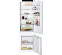 NEFF N50 KI5872SE0G 177cm 70/30 Integrated Fridge Freezer with Sliding Door Fixing Kit - White - E Rated, White