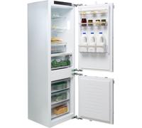 NEFF N50 KI7862FE0G 177cm 60/40 Integrated Frost Free Fridge Freezer with Fixed Door Hinge - White - E Rated, White