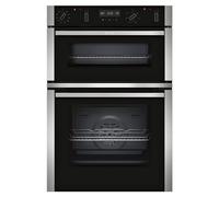 Neff U2ACM7HH0B oven 71 L Black, Stainless steel
