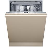 Neff N50 S175HVX14G Full-size Fully Integrated WiFi-enabled Dishwasher, Silver/Grey