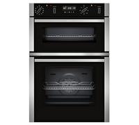 Neff U2ACM7HH0B oven 71 L Black, Stainless steel