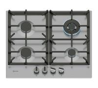 Neff T26CIH8N0 - Stainless Steel 60cm Gas Hob - 4 Burners