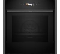 Neff N70 B54CR31G0B Black/Graphite Grey Slide & Hide Built-In Single Oven