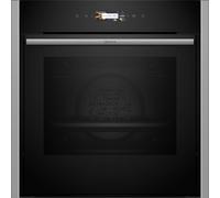 Neff N70 B54CR31N0B Stainless Steel Slide & Hide Built-In Single Oven