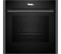 Neff N70 B54CR71G0B Slide and Hide Single Oven - Graphite Grey B54CR71G0B [EEK: A+]