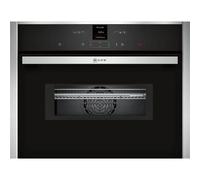NEFF N70 C17MR02N0B Built In Compact Electric Single Oven with Microwave Function - Stainless Steel