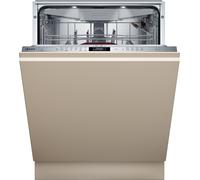 NEFF N70 S197YCX05G Integrated Full Size Dishwasher - Stainless Steel Control Panel with Sliding Door Fixing Kit - A Rated, Stainless Steel