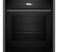 NEFF N70 Slide & Hide® B54CR31G0B Built In Electric Single Oven - Graphite Graphite