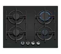 NEFF N70 T26PIP4S0 59cm Gas Hob - Black
