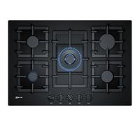 Neff T27CS59S0 hob Black Built-in 75 cm Gas 5 zone(s)