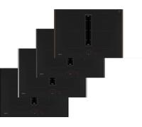 Neff N70 V57YHQ4C0 70cm Wide Black Venting Induction Hob