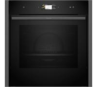 Neff N90 B64FS31G0B Slide and Hide Single Oven with Steam Function - B64FS31G0B [EEK: A+]