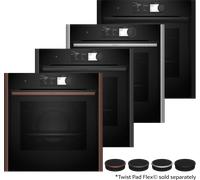 Neff N90 B69CY7MY0 60cm Wide Built-In Pyrolytic Single Oven