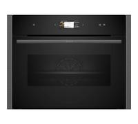Neff N90 C24FS31G0B Steam Function Electric Compact Oven - Grey C24FS31G0B [EEK: A+]