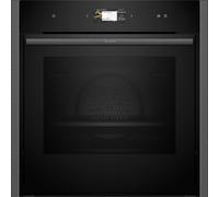 NEFF N90 Slide & Hide® B64FS31G0B Built In Electric Single Oven - Graphite Graphite