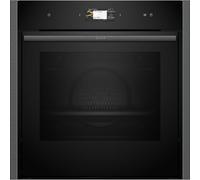 Neff N90 Slide & Hide Single Oven with Steam Function - Graphite Grey B64VS71G0B [EEK: A+]