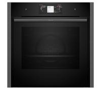Neff N90 Slide & Hide Pyrolytic VarioSteam Single Oven B64VT73G0B Graphite