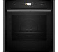 Neff N90 Slide & Hide Single Oven with Steam Function - Graphite Grey B64VS71G0B [EEK: A+]