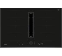 NEFF N90 V68AUX4C0 83 Induction Extractor Hob - Black - For Ducted/Recirculating Ventilation, Black
