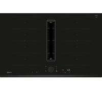 Neff N90 V68FUX4L0 80cm Wide Black Venting Induction Hob - Surface Mount Without Frame