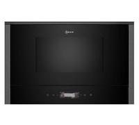 Neff NL4WR21G1B microwave Graphite, Grey Solo microwave Built-in 21 L 900 W