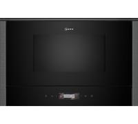 Neff NR4WR21G1B microwave Graphite, Grey Solo microwave Built-in 21 L 900 W