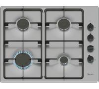 Neff T26BKP6N0 N30 60cm 4 Burner Gas Hob in Stainless Steel