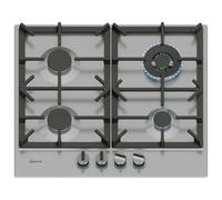 N70 T26CIH8N0 58cm Gas Hob, Stainless Steel