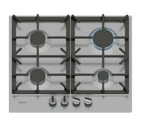 NEFF N70 T26CIP8N0 58cm Gas Hob - Stainless Steel, Stainless Steel