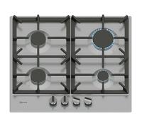 NEFF N70 T26CIP8N0 58cm Gas Hob - Stainless Steel, Stainless Steel