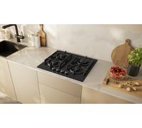 NEFF N70 T26PIP4S0 59cm Gas Hob - Black, Black