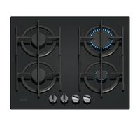 T26PIP4S0 N70 60cm 4 Burner Gas Hob - Black