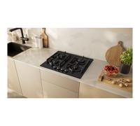 NEFF N70 T26PIP4S0 59cm Gas Hob - Black, Black