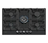 N 70 Gas hob 75 cm Enamel, Black T27CIQ8S0